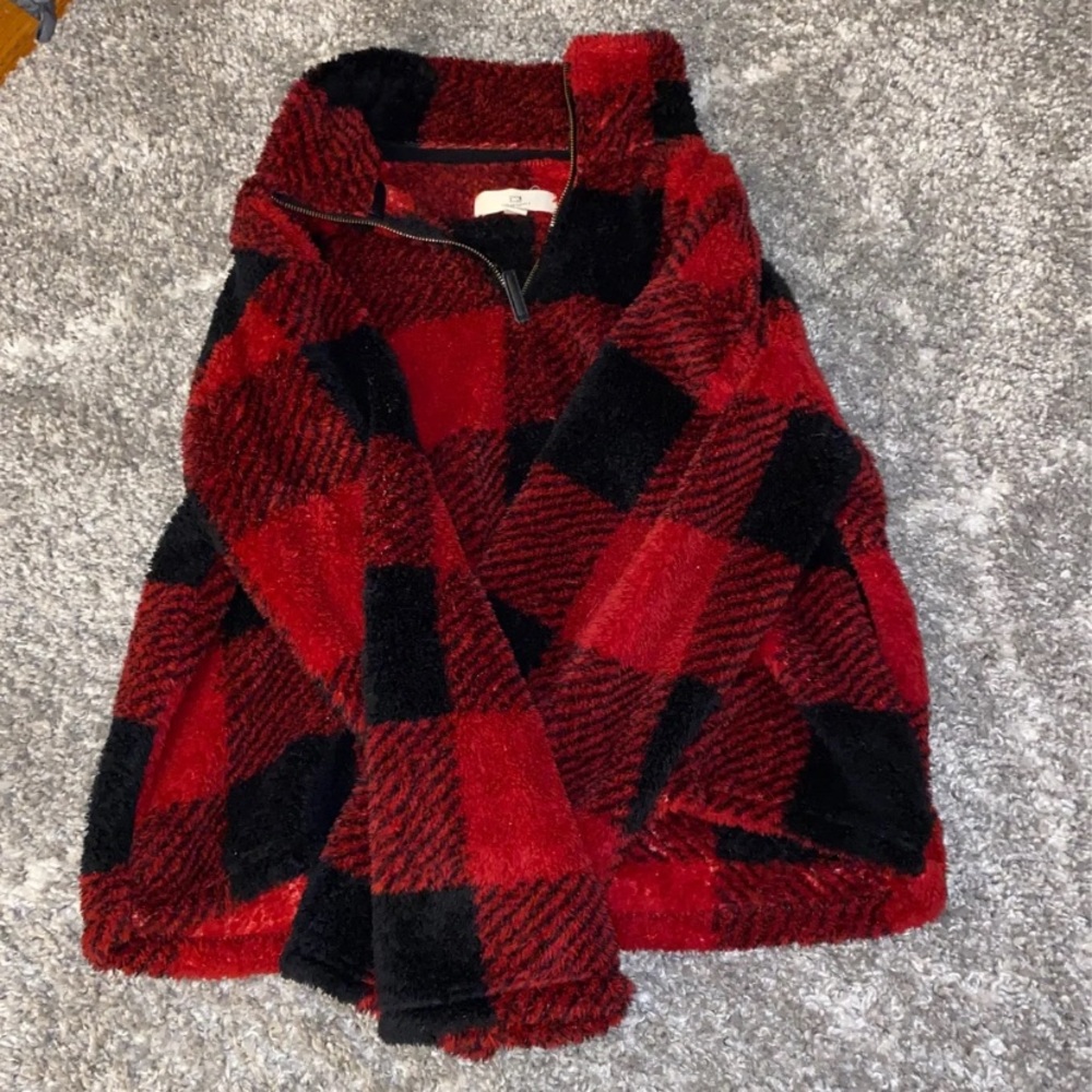 Quarter zip Sherpa